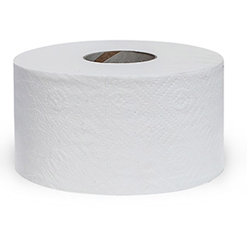 Бумага туалетная PLUSHE Professional для диспенсера, на втулке, перфорация, Н9,5 см, L200 м, 31 г / м2, 2 слоя, белый