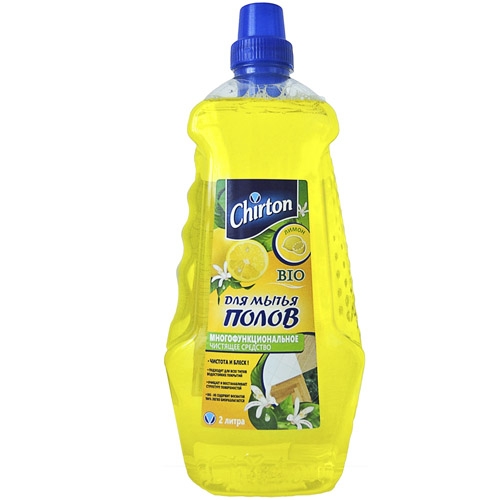 Средство для мытья полов CHIRTON Аромат лимона, 2 л