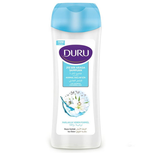 Шампунь DURU с экстрактом белой лилии, для нормальных волос, 600 мл