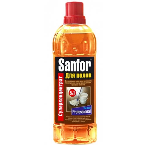 Средство для мытья полов SANFOR 5-в-1 Professional, 920 г