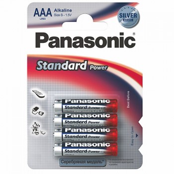 батарейка Panasonic LR03AP/4BR/ААА Alkalin цена за 4 шт/60x12