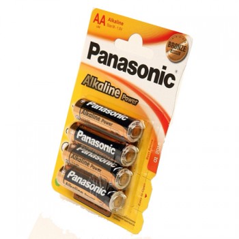 батарейка Panasonic LR6AP/4BR/АА Alkaline цена за 4 шт/180x12