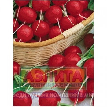 семена редис Ранний красный 3гр/Аэлита/10000x10 К