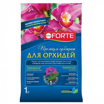 Субстрат BONA FORTE для орхидей, 1 л