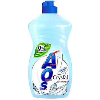 
Средство для мытья посуды AOS Crystal, 450 мл
