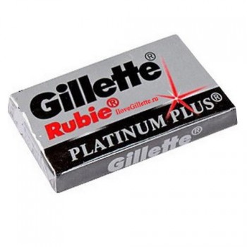 лезвия   Gillette Rubie Platinum Plus 5шт/Gil/2160x20 К