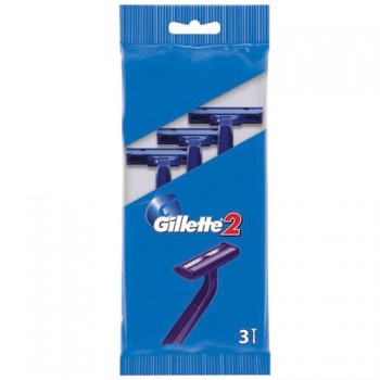 станки однораз Gillette-2 3шт/40