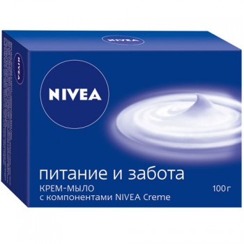 мыло-крем Nivea Питание и забота 100гр/36
