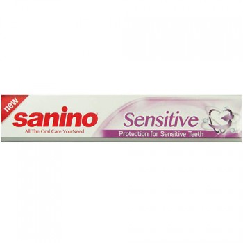 з/п Sanino Sensitive Защита д/чувствительных зубов 100мл/48