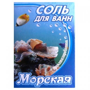 соль д/ванн арома Морская  400гр/БАХТАШ/32 