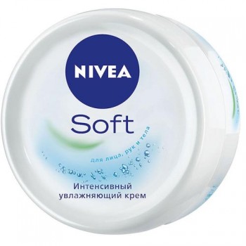 крем Nivea Soft Интенсивный увлажняющий 100мл/Nivea/24