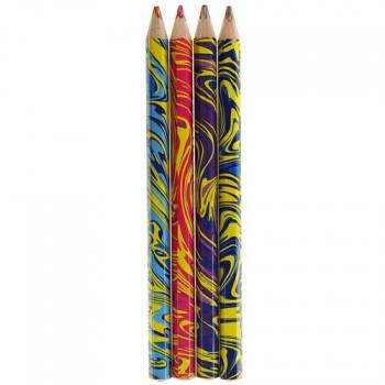 карандаш Calligrata многоцветный/толстый/заточенный/Сима/1800x45 