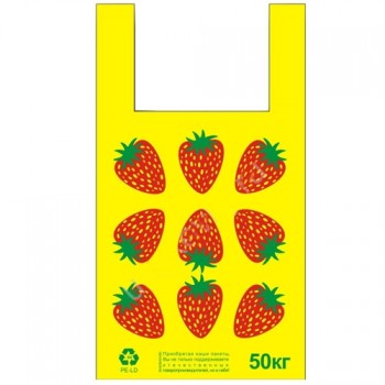 пакет-майка ПНД 30*54см Fruits Виктория/РСИБ/1000x50 К