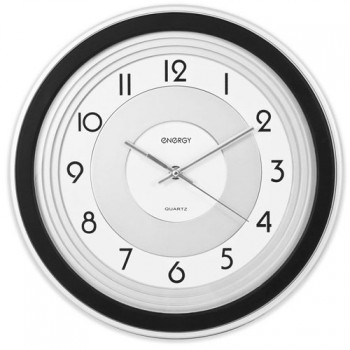 часы Energy ЕС-10 настенные кварц круг черн 32.8*4.3см/10