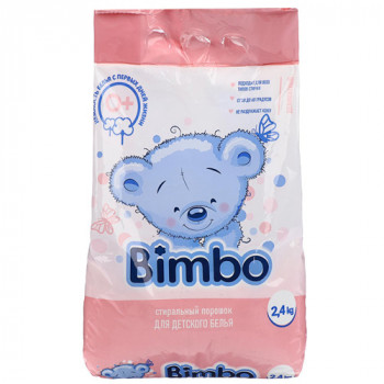 Стиральный порошок детский BIMBO универсальный, 2,4 кг
