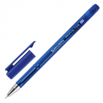 Ручка шариковая масляная BRAUBERG PROFI-OIL TONE, 0,7 мм, синяя