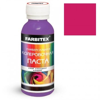 колер FARBITEX Розовый 0.1л /108x6