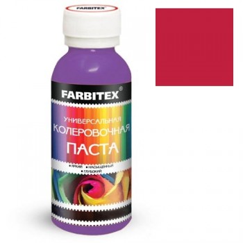 колер FARBITEX Рубин 0.1л /108x6