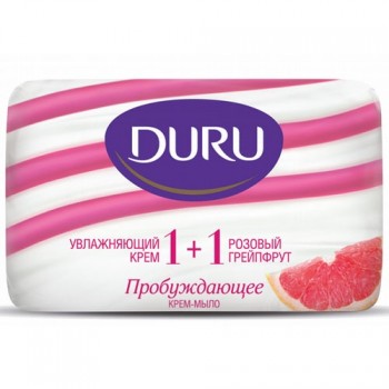 мыло-крем Duru 1+1 Грейпфрут 80гр/EVYAP/24